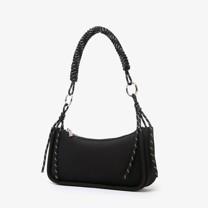 HVISK ISLA TEXTURED TWILL Handle Bag 009 Black