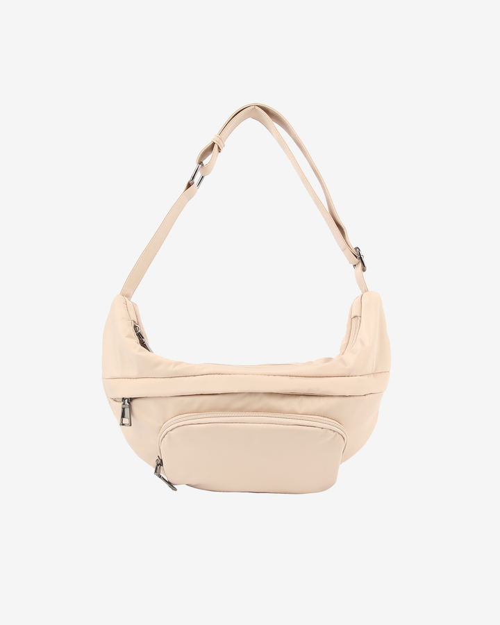 HVISK JADE MATTE TWILL Bum Bag 456 Light Taupe