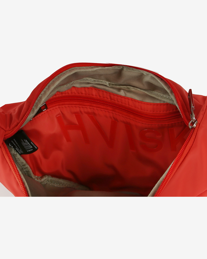 HVISK JADE MATTE TWILL Bum Bag 465 Red Coral