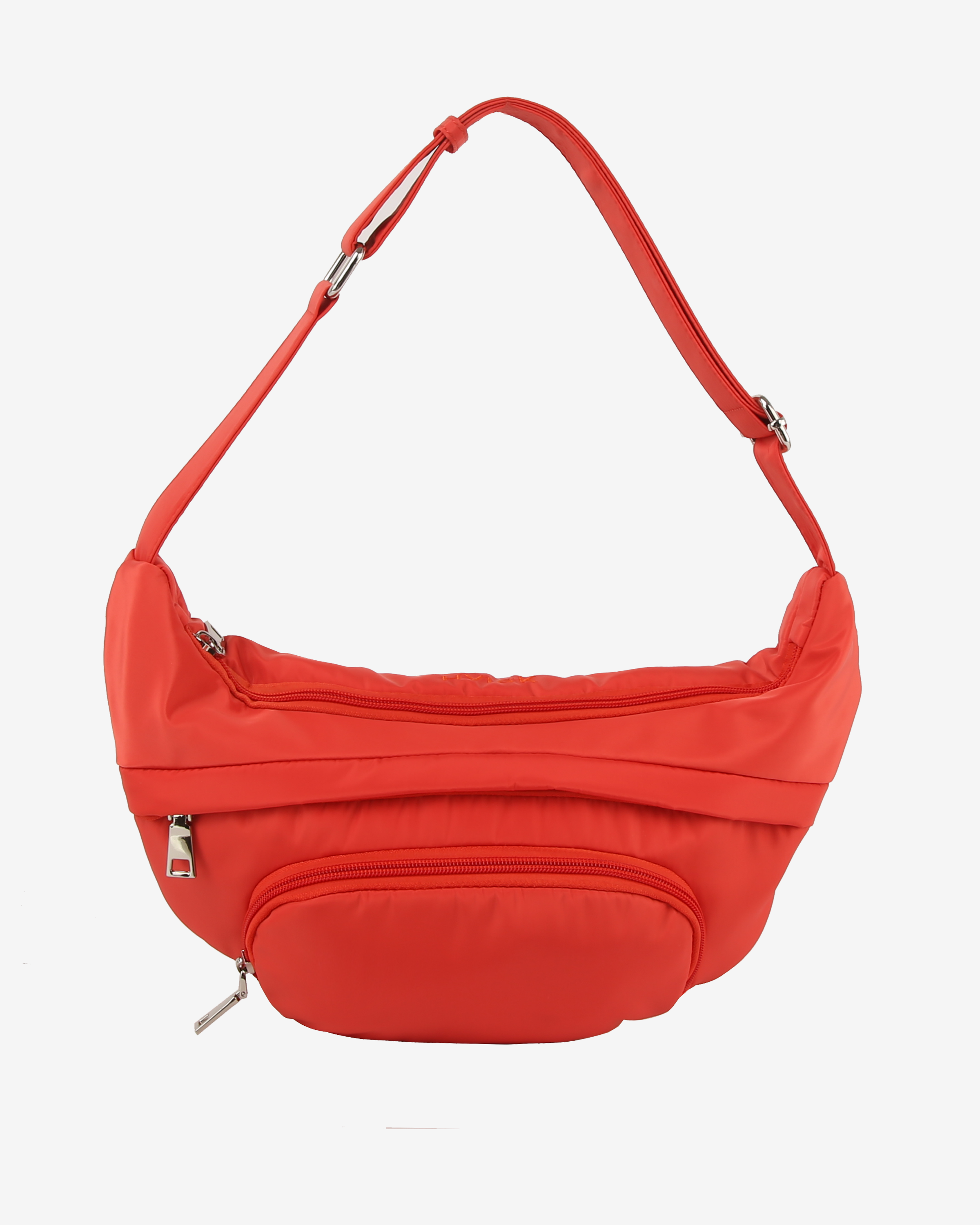 HVISK JADE MATTE TWILL Bum Bag 465 Red Coral