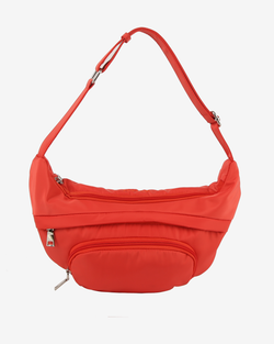 HVISK JADE MATTE TWILL Bum Bag 465 Red Coral