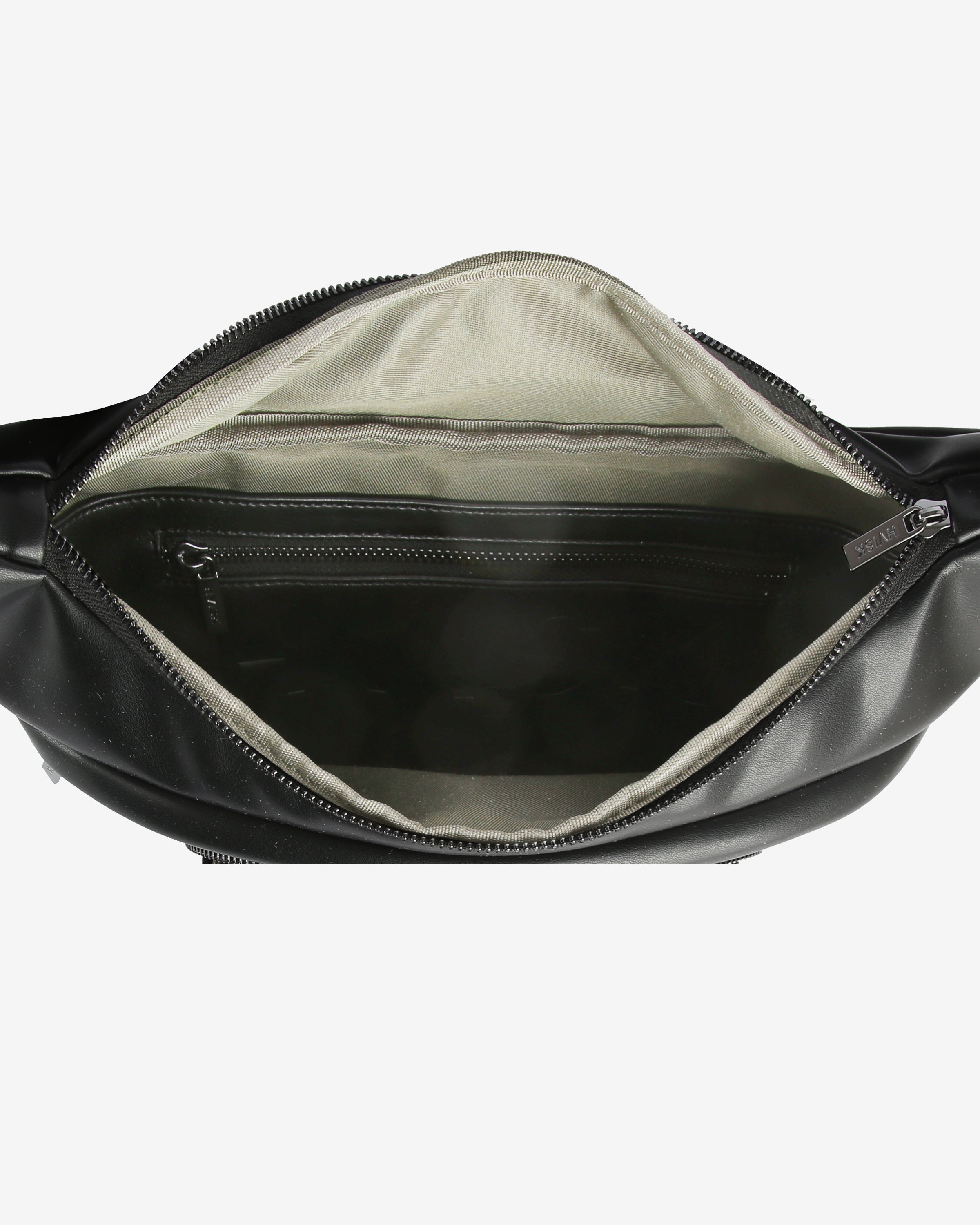 HVISK JADE SOFT STRUCTURE Bum Bag 009 Black