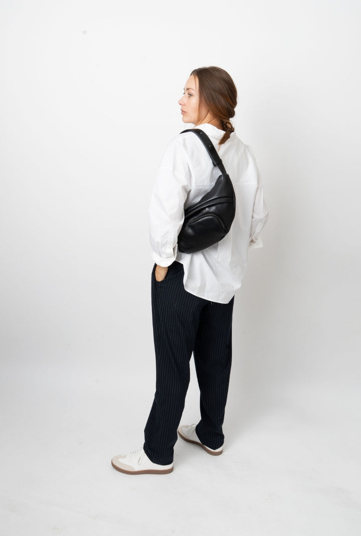 HVISK JADE SOFT STRUCTURE Bum Bag 009 Black