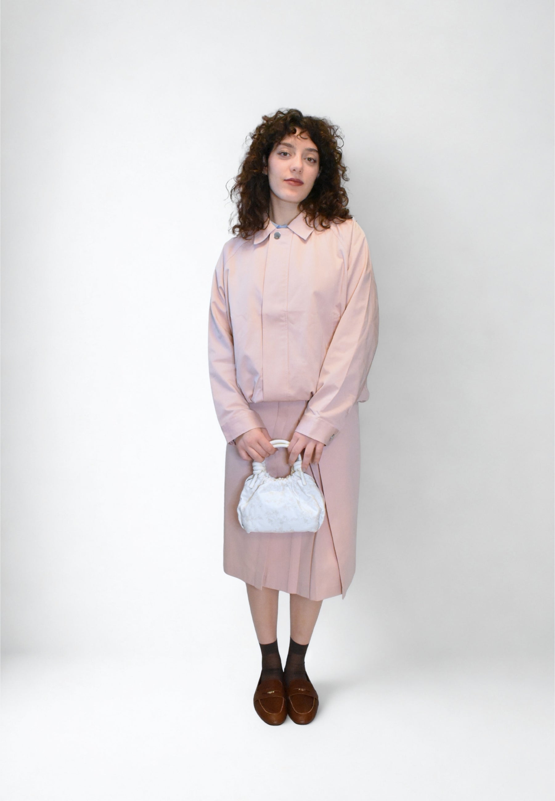 HVISK JOLLY CANVAS EMBRIODERY Crossbody 491 Pearl