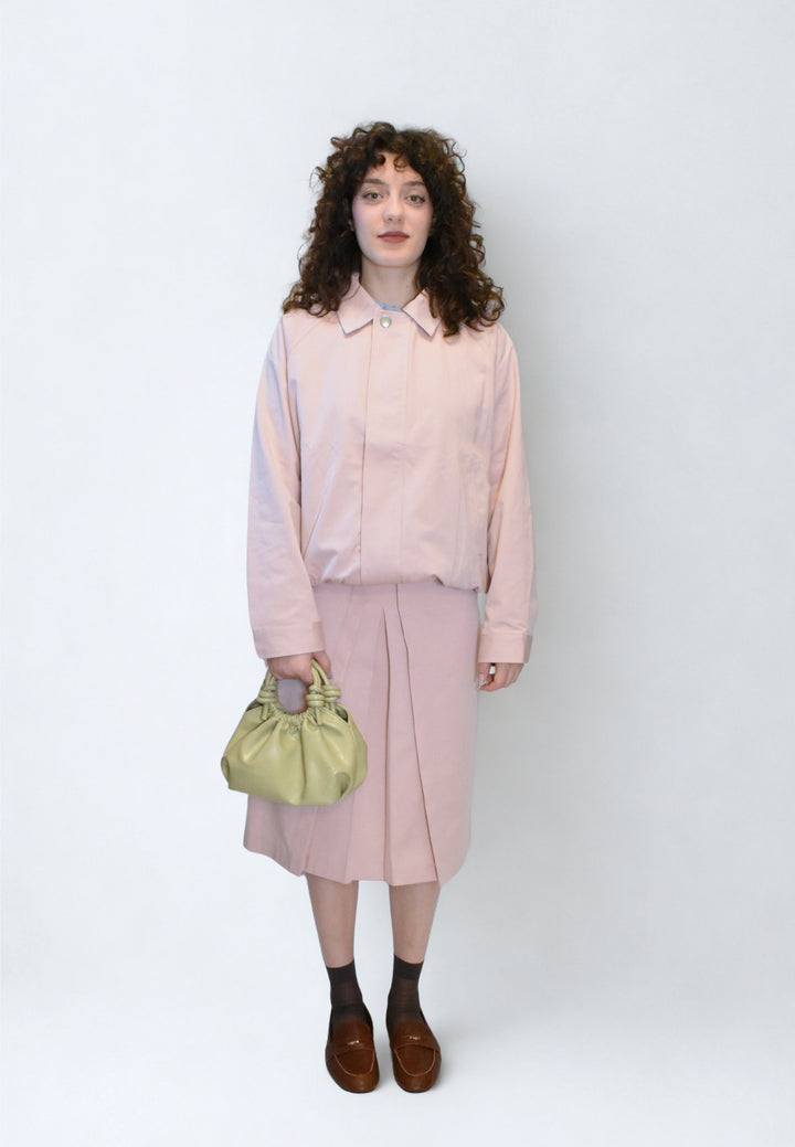 HVISK JOLLY GLOSSY STRUCTURE Crossbody 492 Matcha Green