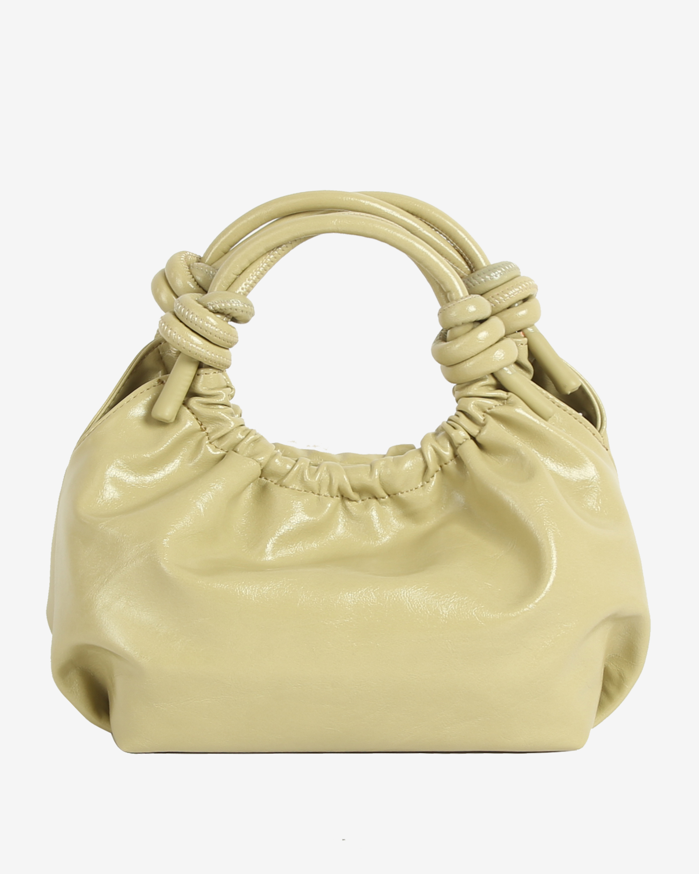 HVISK JOLLY GLOSSY STRUCTURE Crossbody 492 Matcha Green