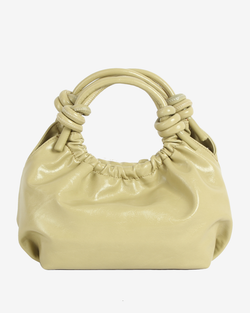 HVISK JOLLY GLOSSY STRUCTURE Crossbody 492 Matcha Green