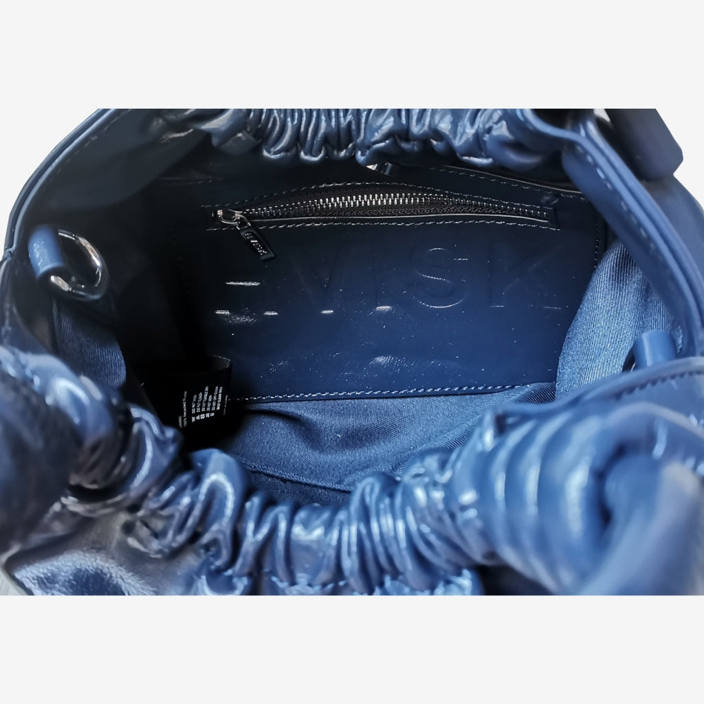 HVISK JOLLY GLOSSY STRUCTURE Handbag 480 Eclipse Blue
