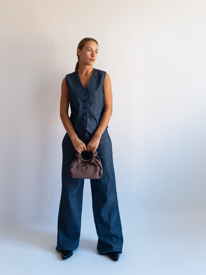 HVISK JOLLY MATTE TWILL Crossbody 451 Dusty Mauve