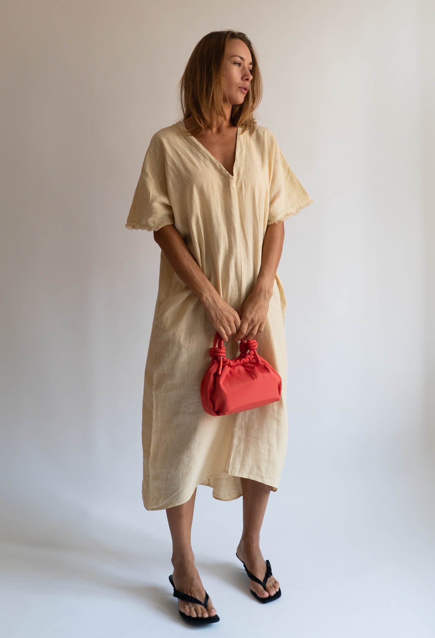 HVISK JOLLY MATTE TWILL Crossbody 465 Red Coral