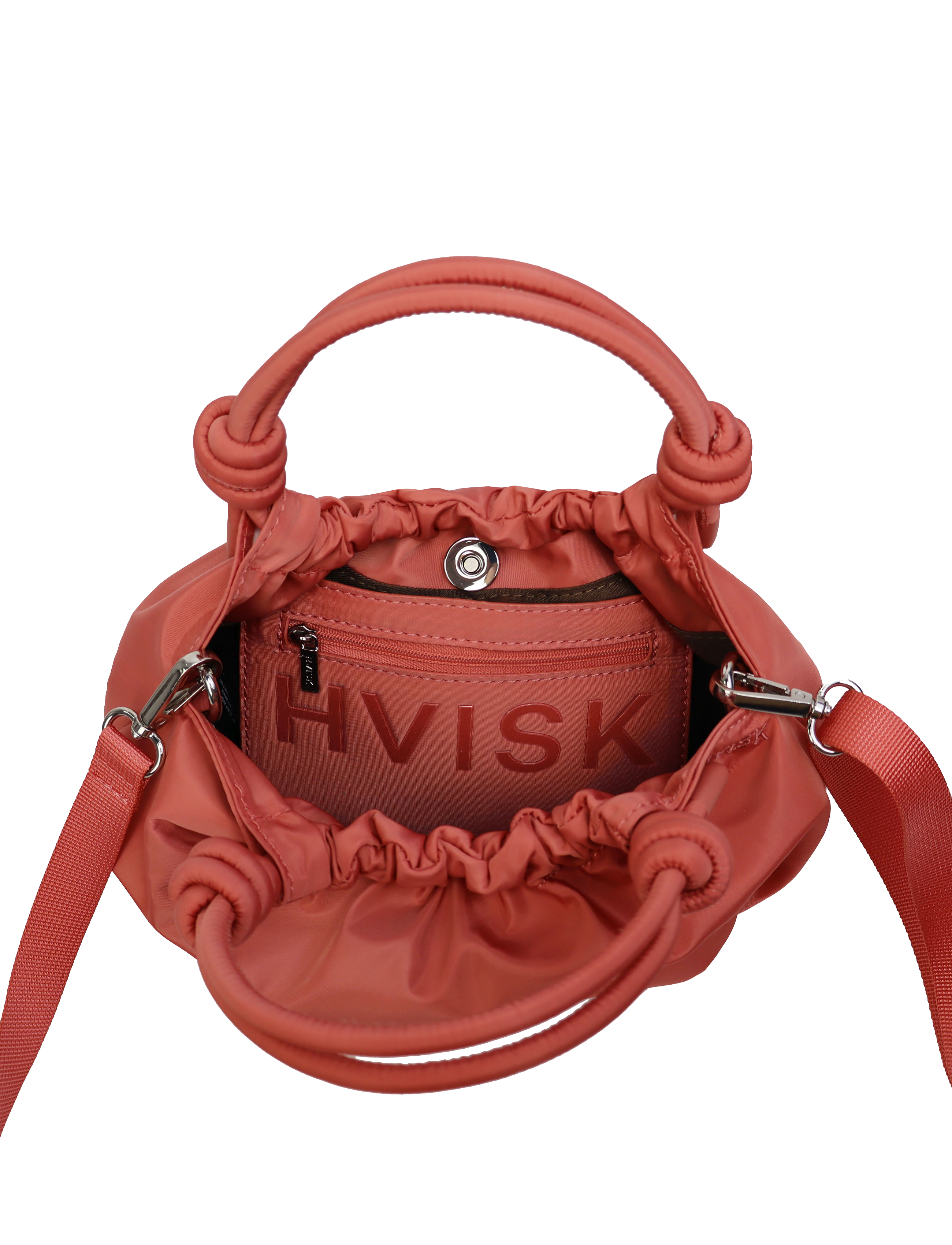 HVISK JOLLY MATTE TWILL Crossbody 483 Blush Coral