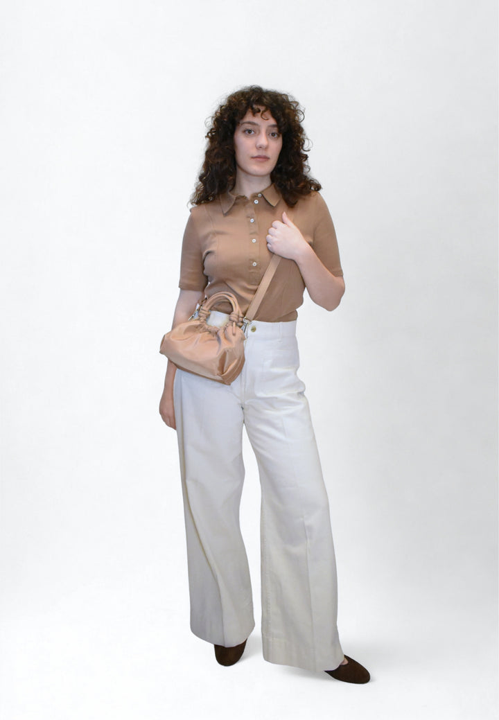 HVISK JOLLY MATTE TWILL Crossbody 495 Mocha