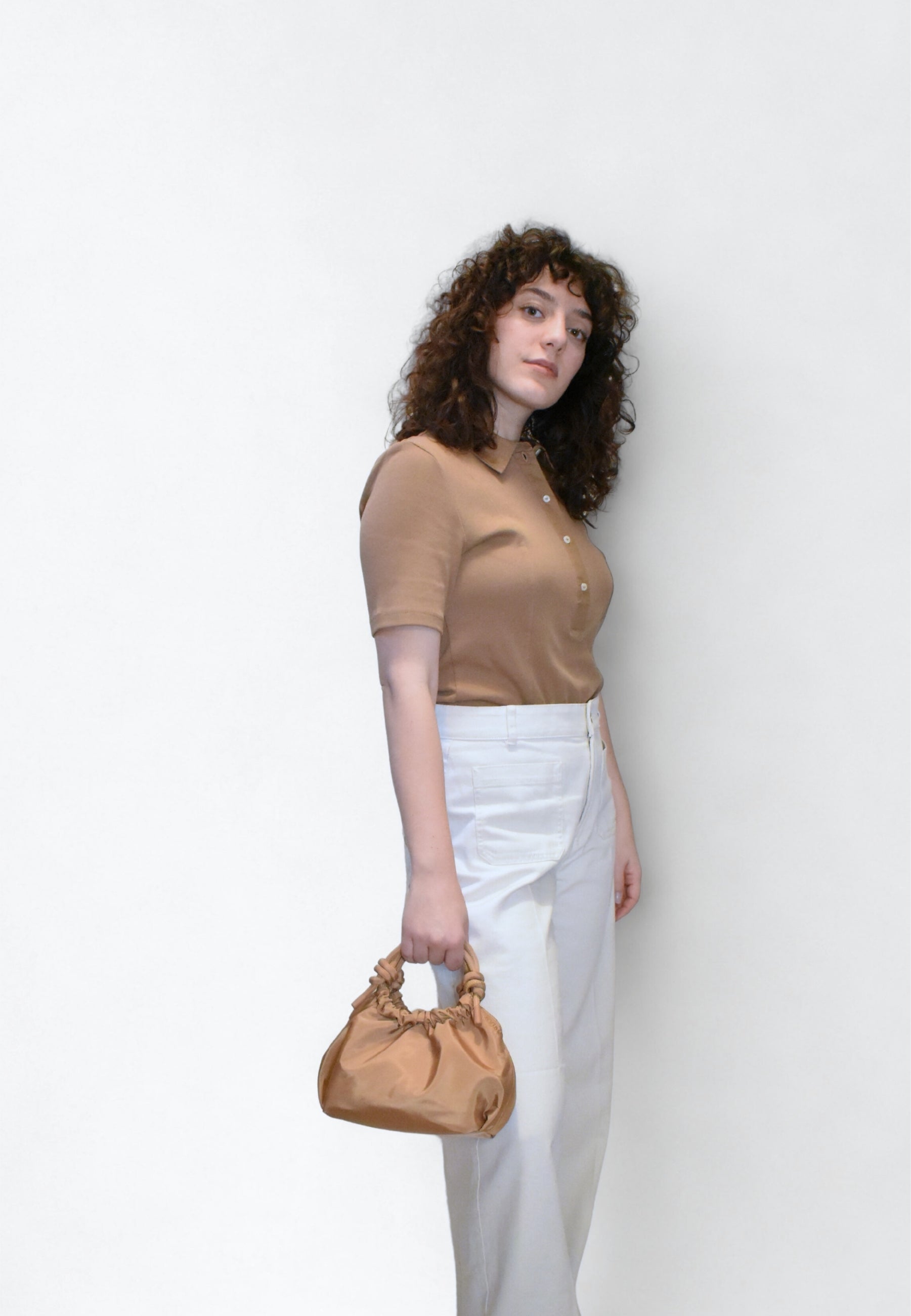 HVISK JOLLY MATTE TWILL Crossbody 495 Mocha