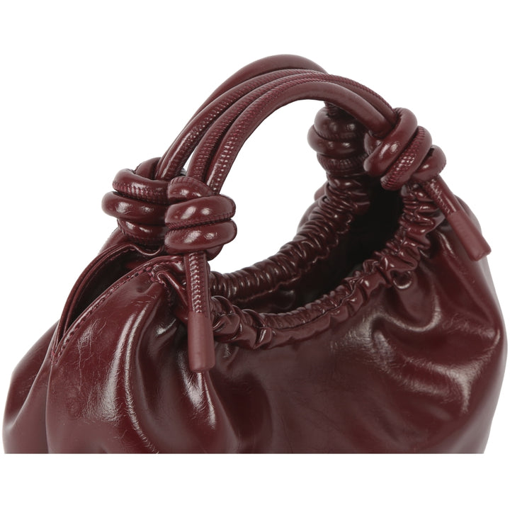 HVISK JOLLY RAW STRUCTURE Crossbody 508 Deep Burgundy