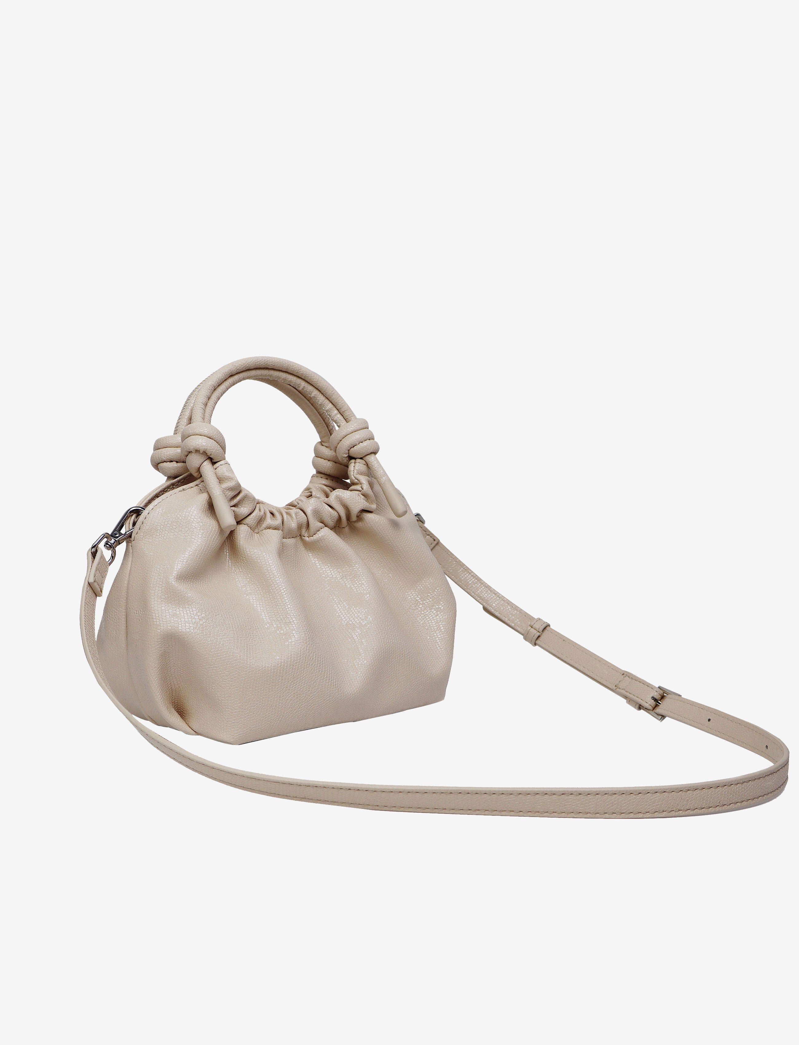 HVISK JOLLY SHELL STRUCTURE Crossbody 486 Oat White