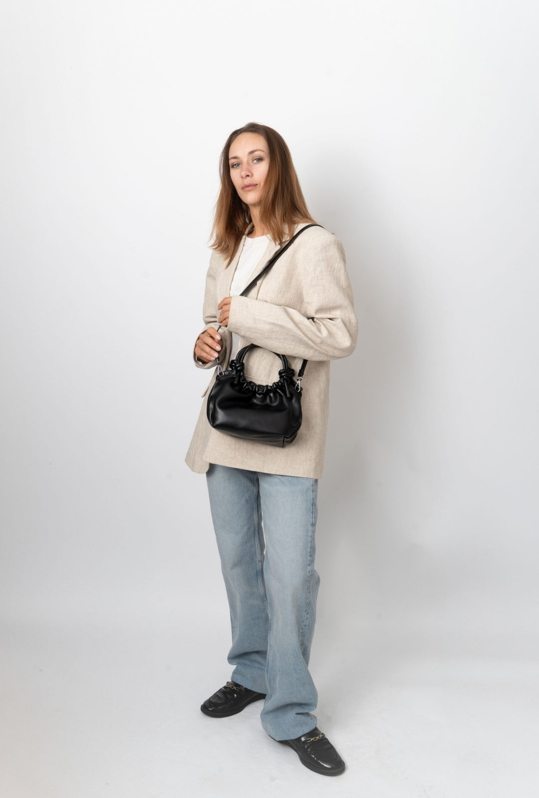 HVISK JOLLY STRUCTURE Crossbody 009 Black