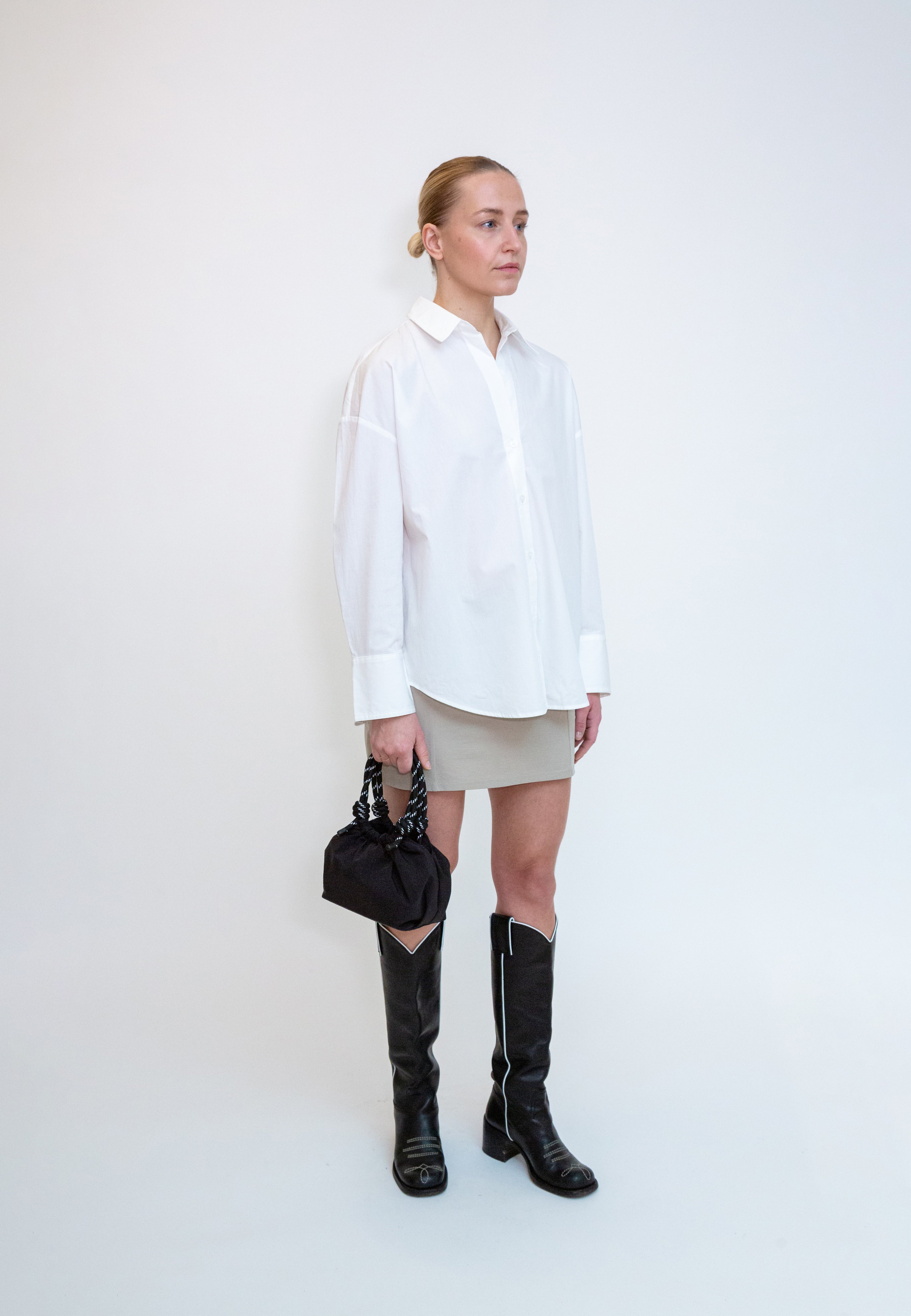 HVISK JOLLY TEXTURED TWILL Crossbody 009 Black