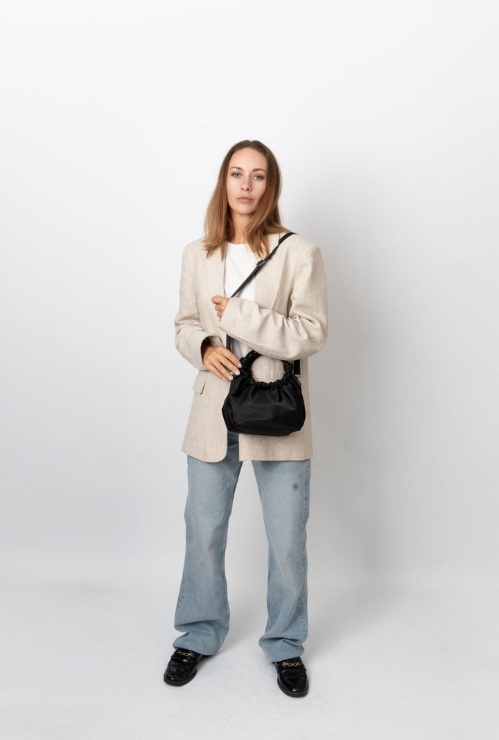 HVISK JOLLY TWILL Crossbody 009 Black