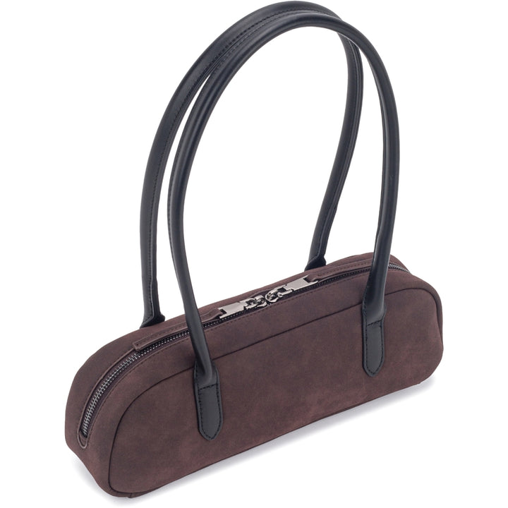 HVISK JUNIPER BRUSH STRUCTURE MIX Crossbody 514 Umber Brown / Black
