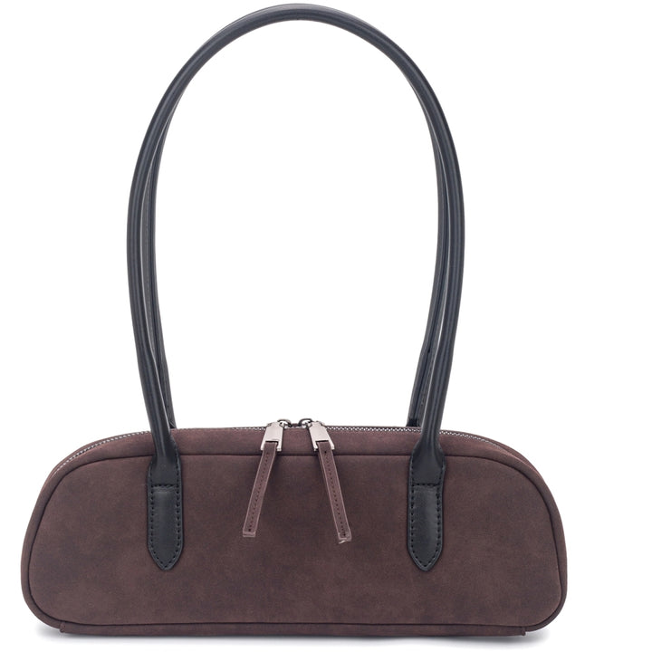 HVISK JUNIPER BRUSH STRUCTURE MIX Crossbody 514 Umber Brown / Black