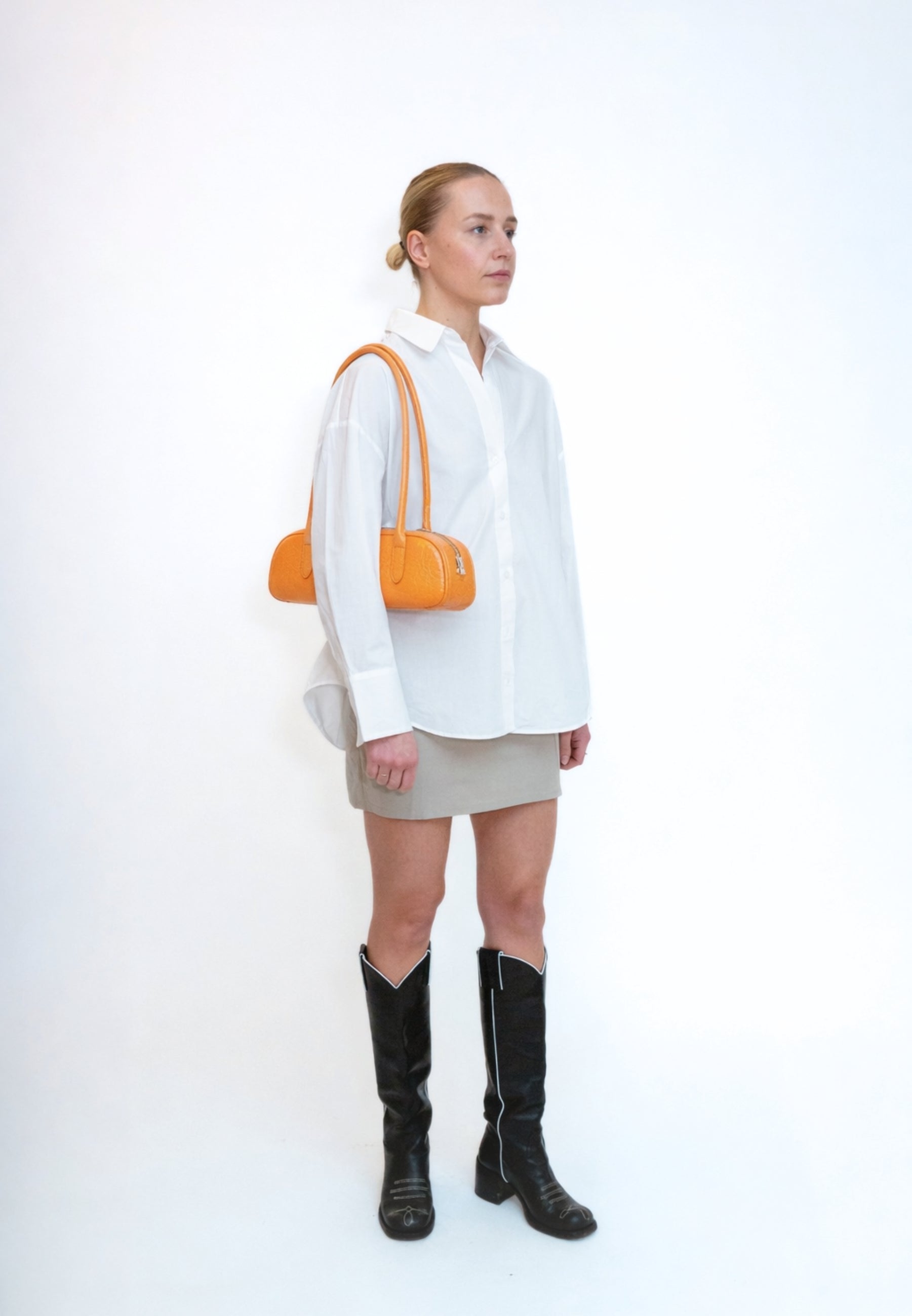 HVISK JUNIPER SHELL STRUCTURE Crossbody 501 Clementine