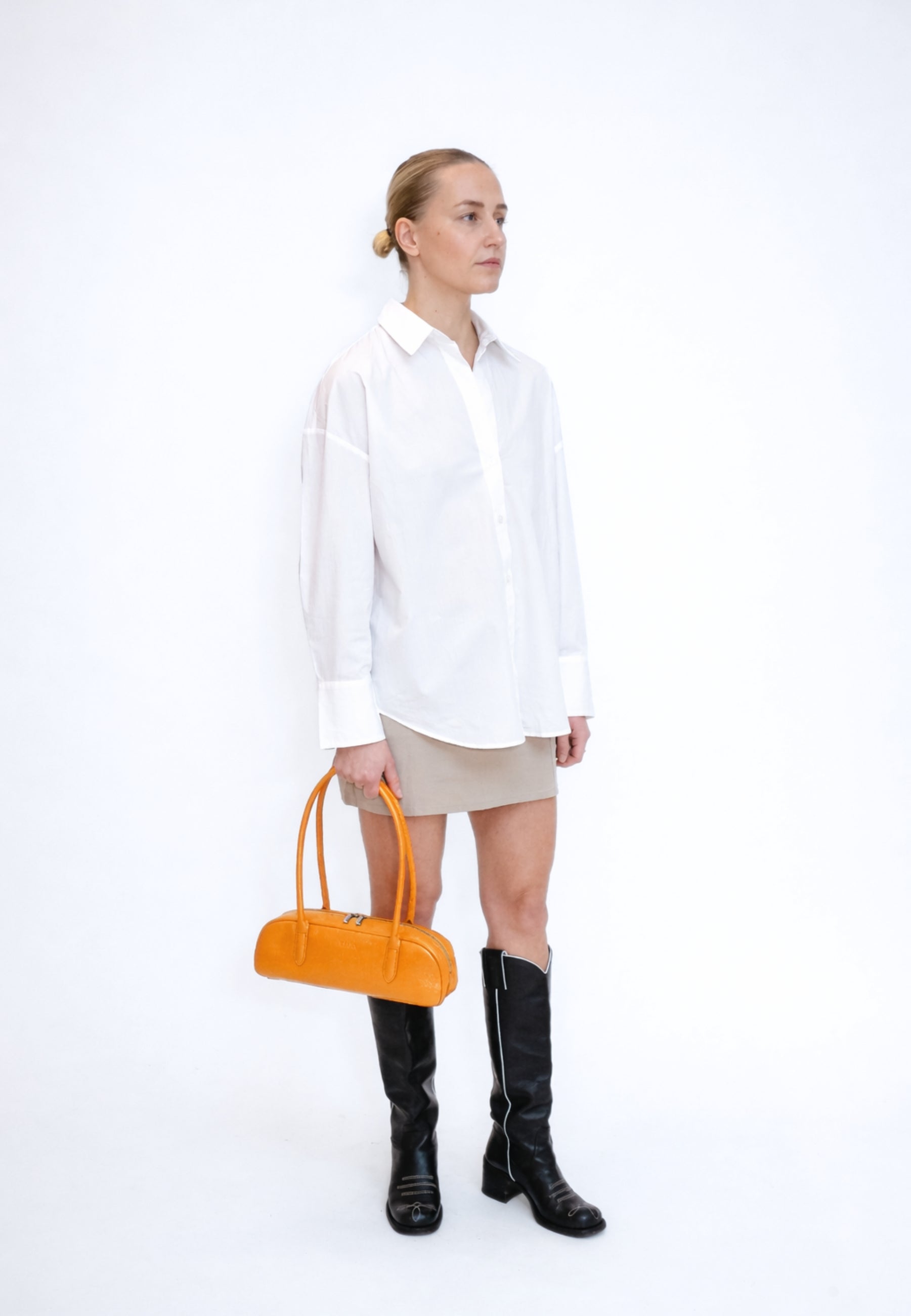 HVISK JUNIPER SHELL STRUCTURE Crossbody 501 Clementine