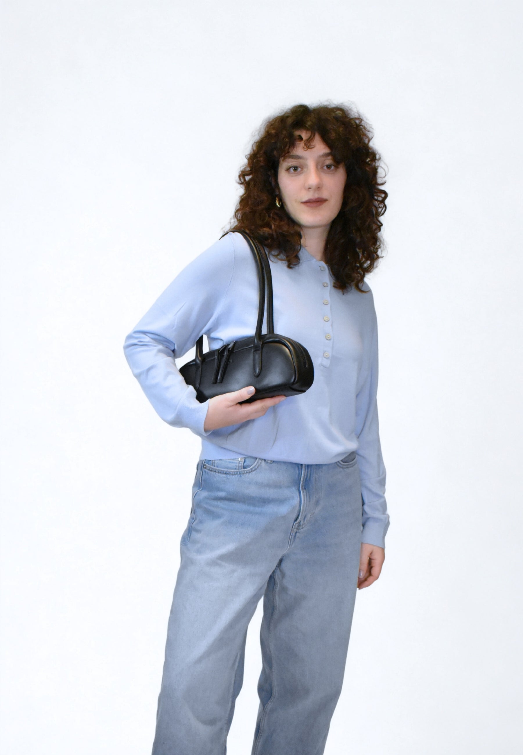 HVISK JUNIPER SOFT STRUCTURE Crossbody 009 Black