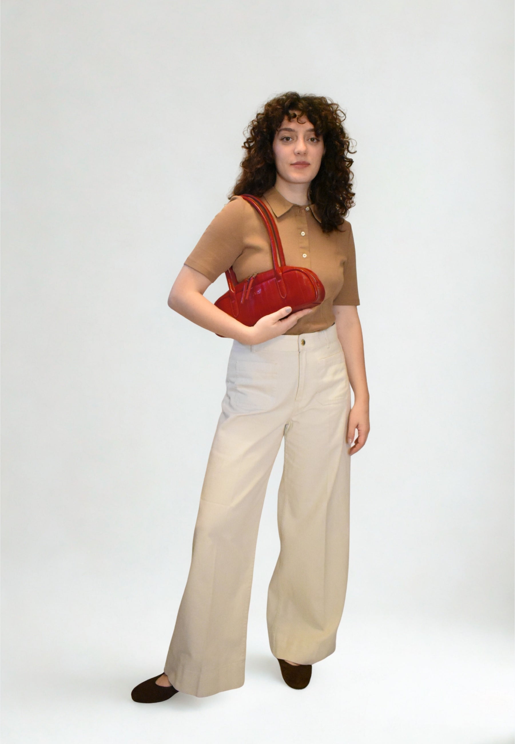 HVISK JUNIPER STROKE STRUCTURE Crossbody 494 Scarlet Red