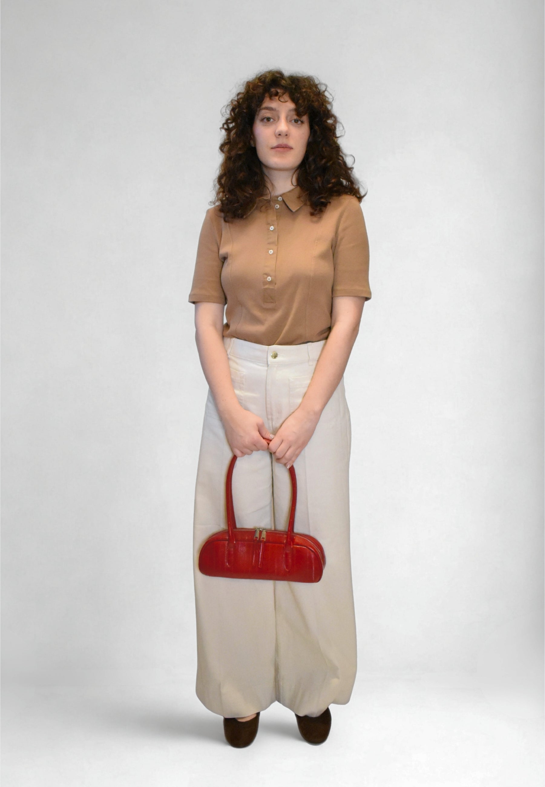 HVISK JUNIPER STROKE STRUCTURE Crossbody 494 Scarlet Red