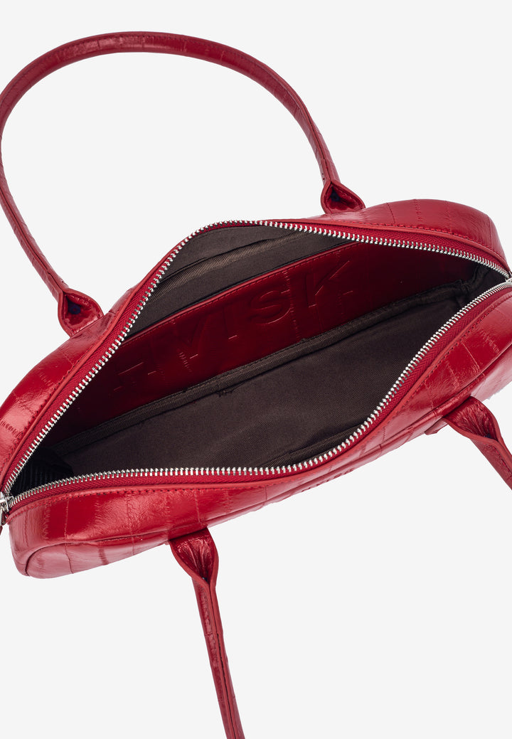 HVISK JUNIPER STROKE STRUCTURE Crossbody 494 Scarlet Red