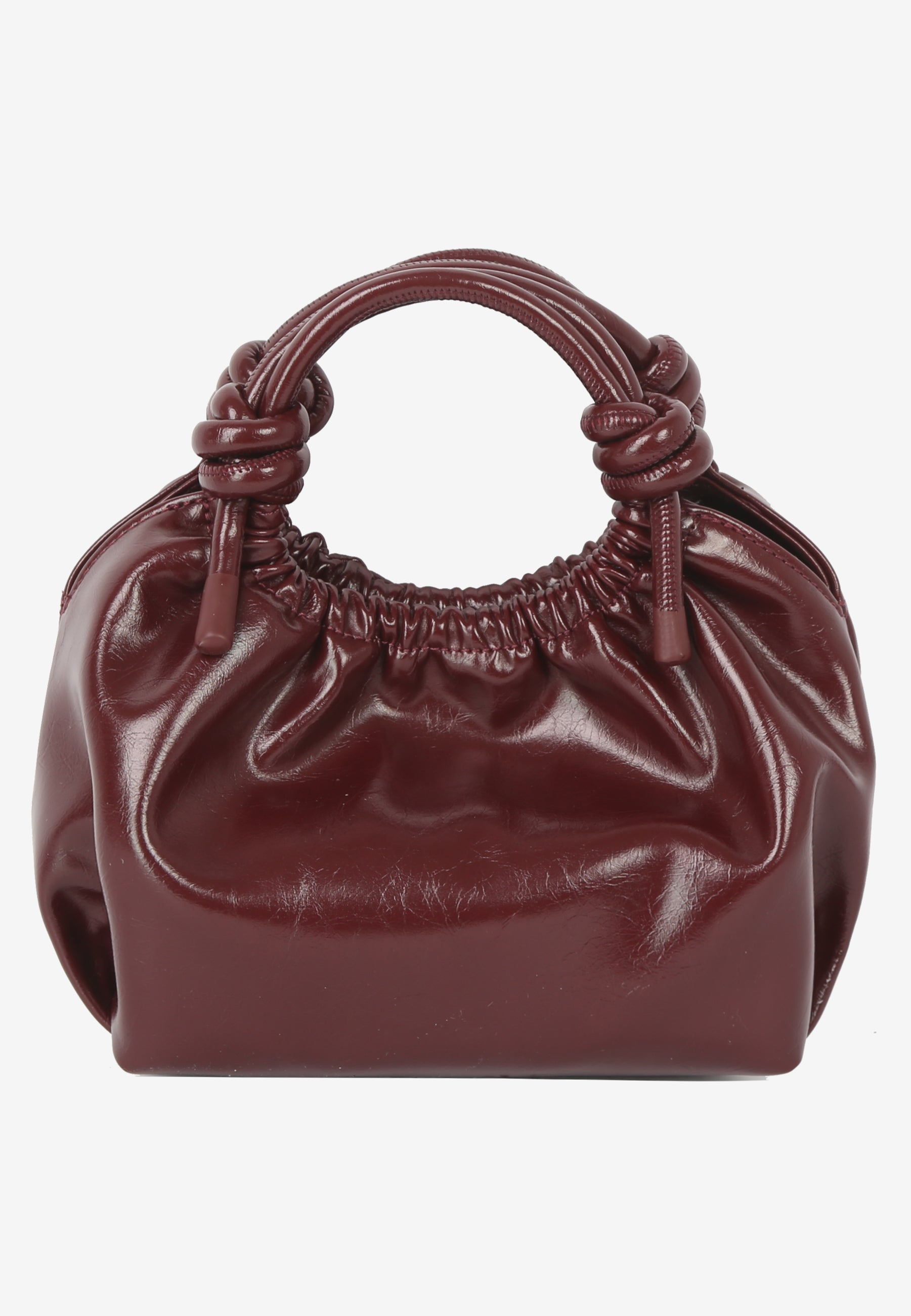HVISK Jolly Raw Handle Bag 508 Deep Burgundy