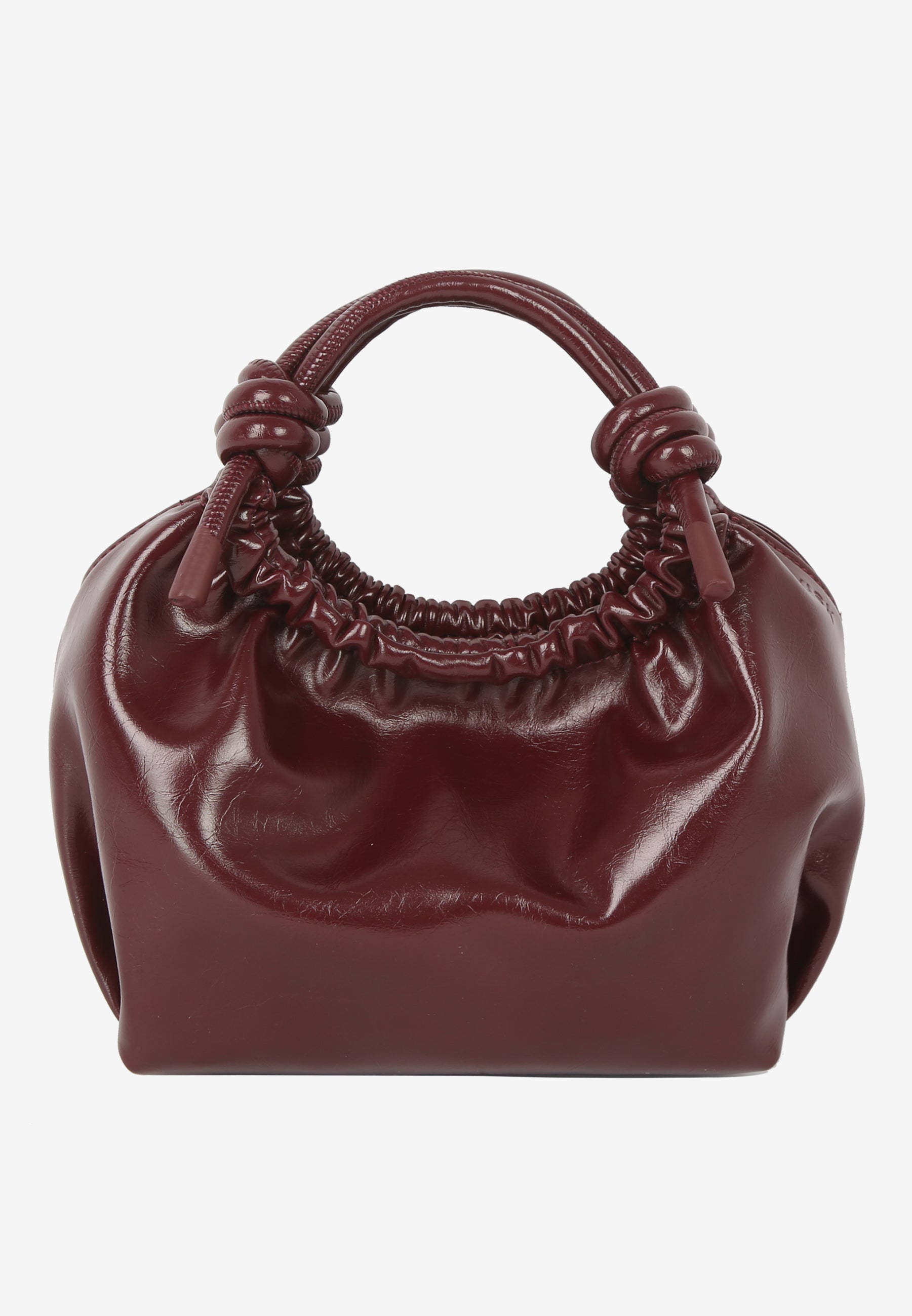 HVISK Jolly Raw Handle Bag 508 Deep Burgundy