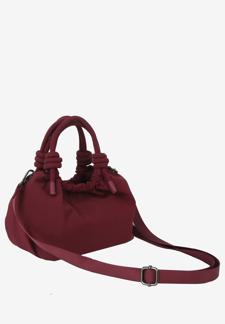 HVISK Jolly Twill Handbag 508 Deep Burgundy