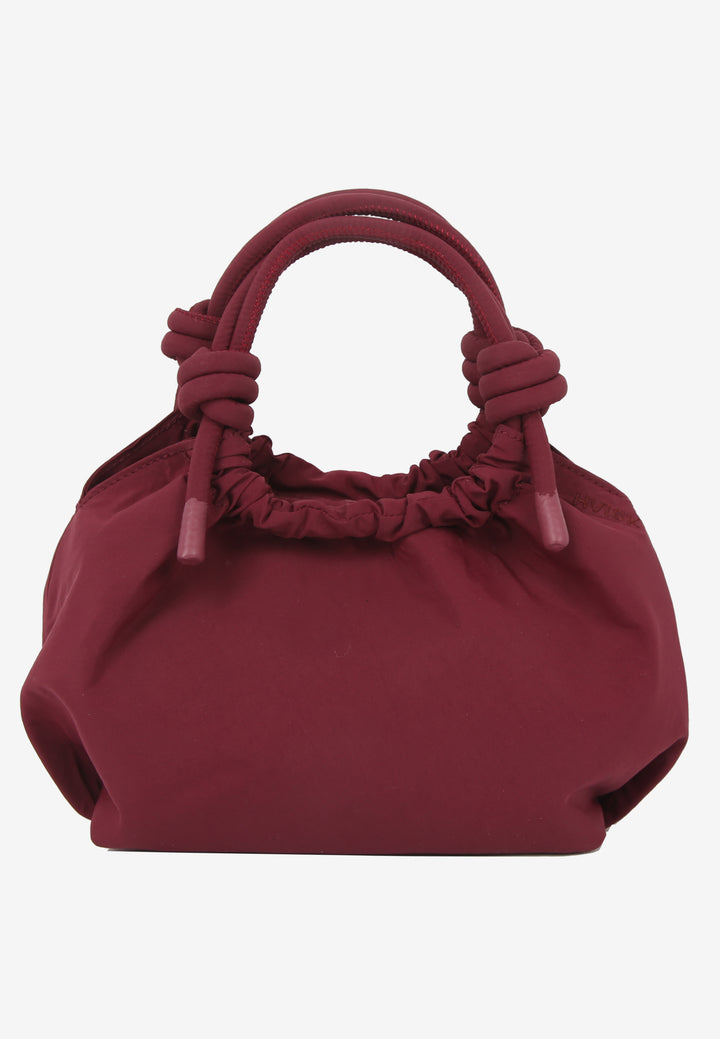 HVISK Jolly Twill Handbag 508 Deep Burgundy