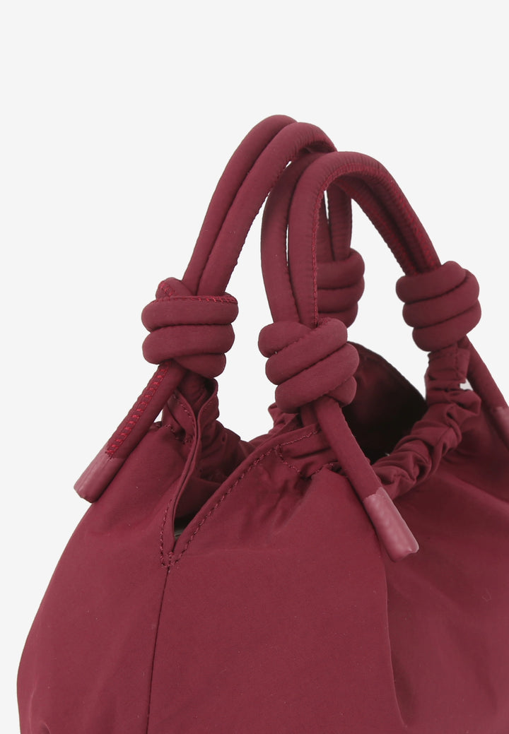 HVISK Jolly Twill Handbag 508 Deep Burgundy