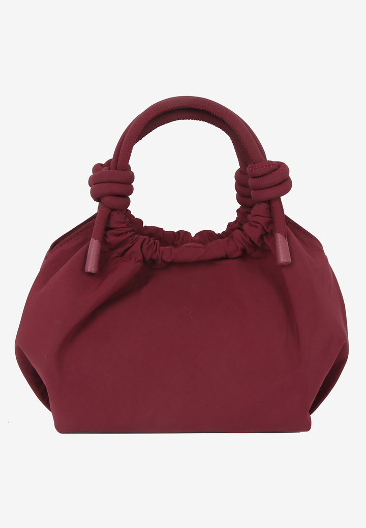 HVISK Jolly Twill Handbag 508 Deep Burgundy