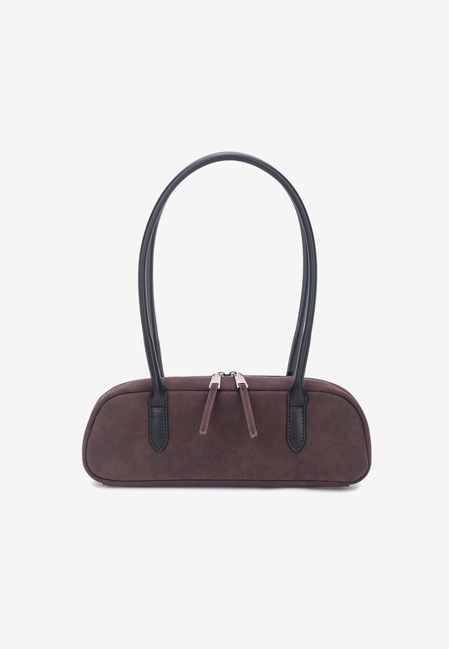 HVISK Juniper Brush Shoulder Bag 514 Umber Brown / Black