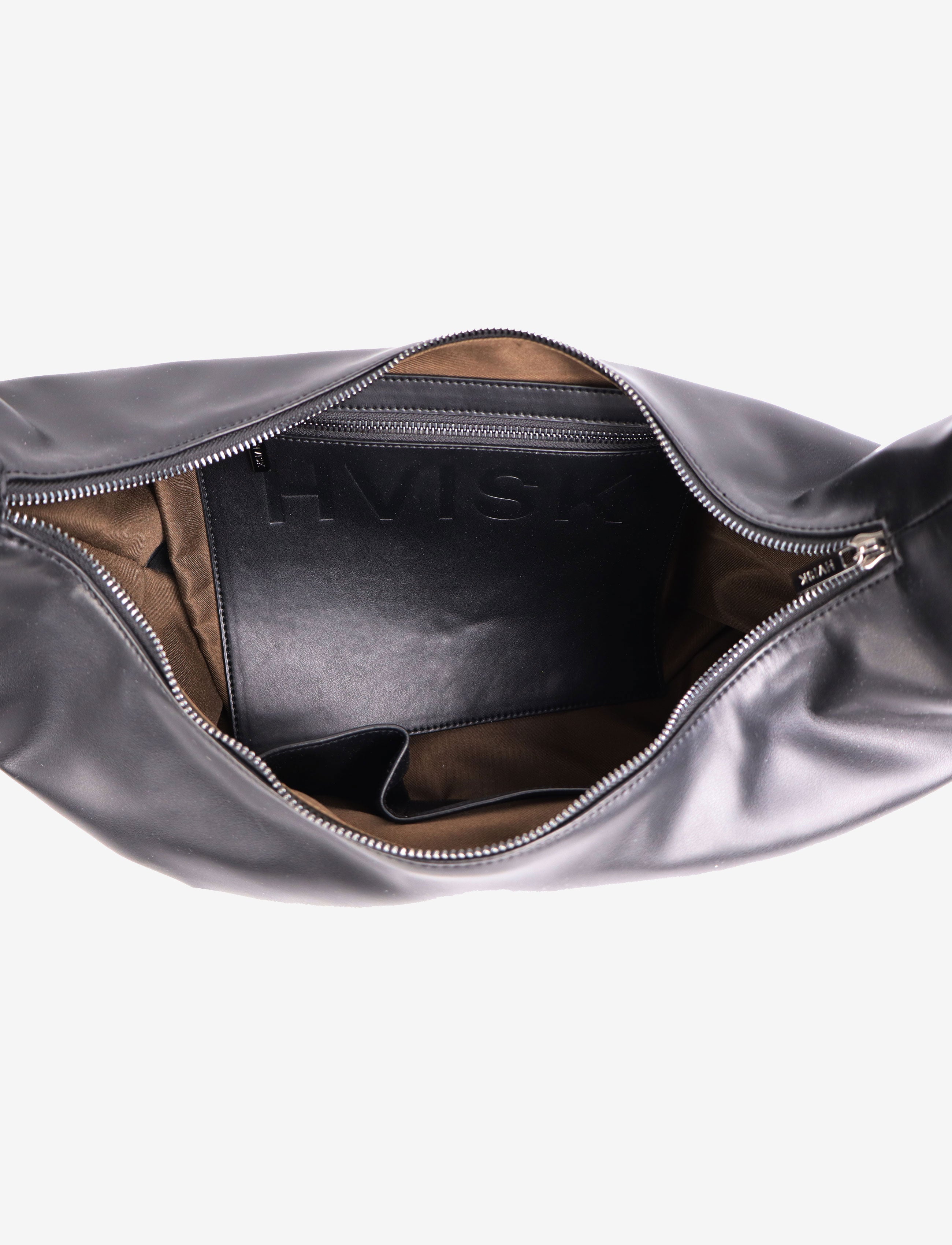 HVISK LANE SOFT STRUCTURE Tote Bag 009 Black