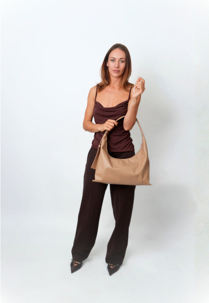 HVISK LANE SOFT STRUCTURE Tote Bag 484 Sand Dune