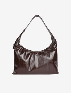 HVISK LANE STROKE STRUCTURE Tote Bag 485 Espresso