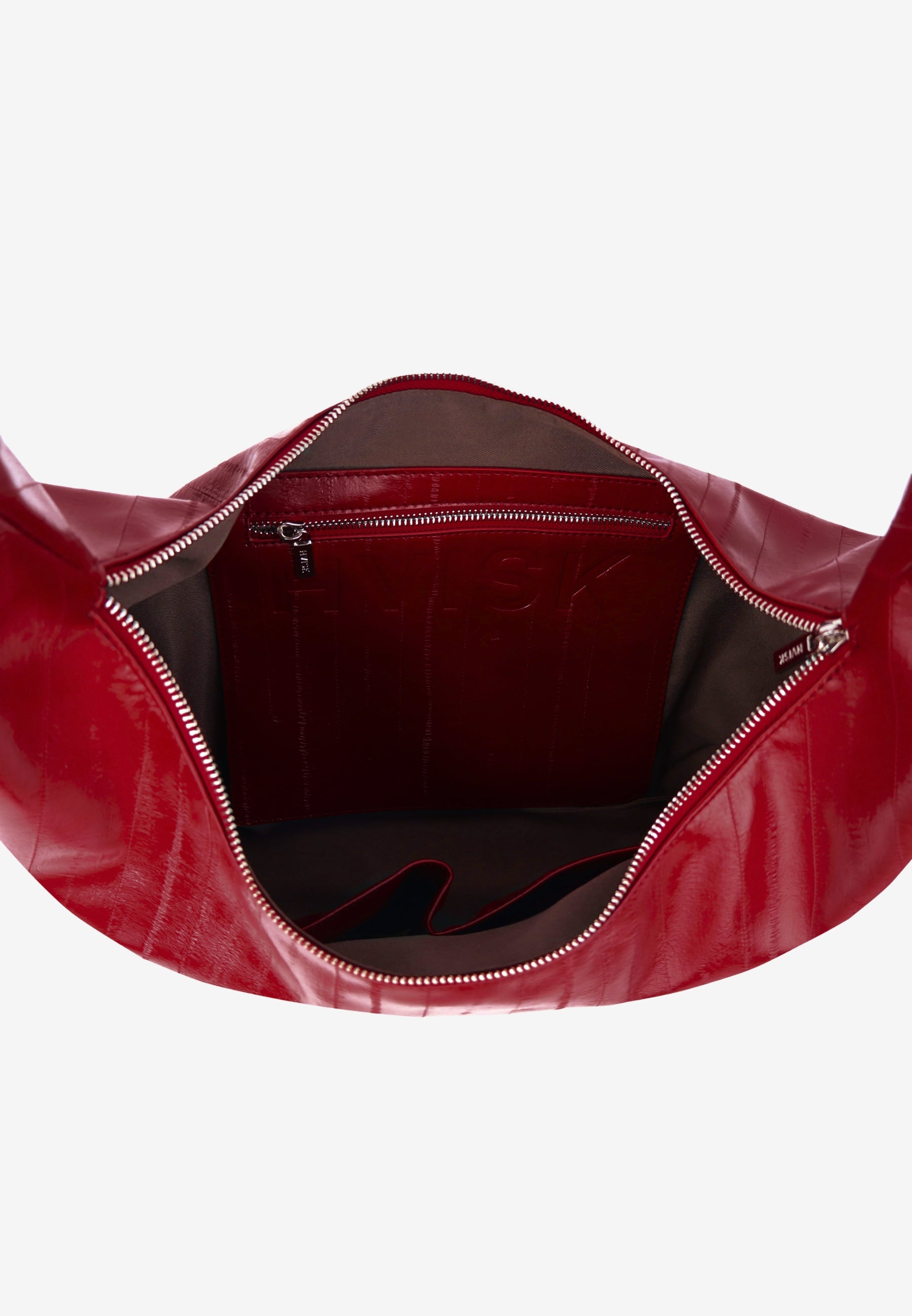 HVISK LANE STROKE STRUCTURE Tote Bag 494 Scarlet Red