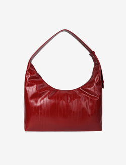 HVISK LANE STROKE STRUCTURE Tote Bag 494 Scarlet Red