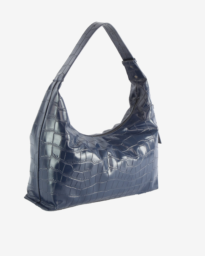 HVISK LANE TRACE Tote Bag 480 Eclipse Blue