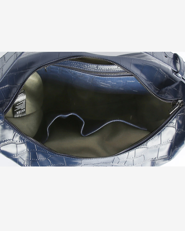 HVISK LANE TRACE Tote Bag 480 Eclipse Blue