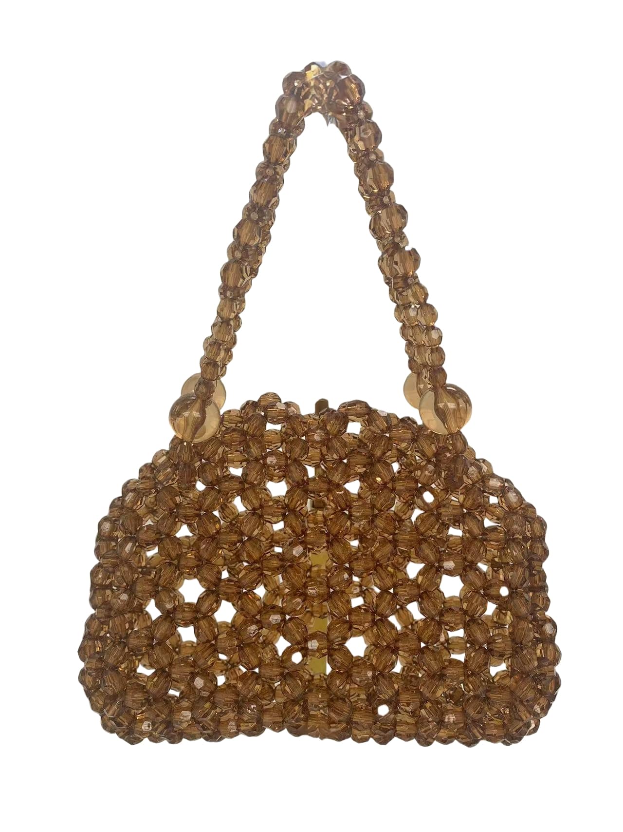 HVISK LIONA BEADS Shopper 495 Mocha