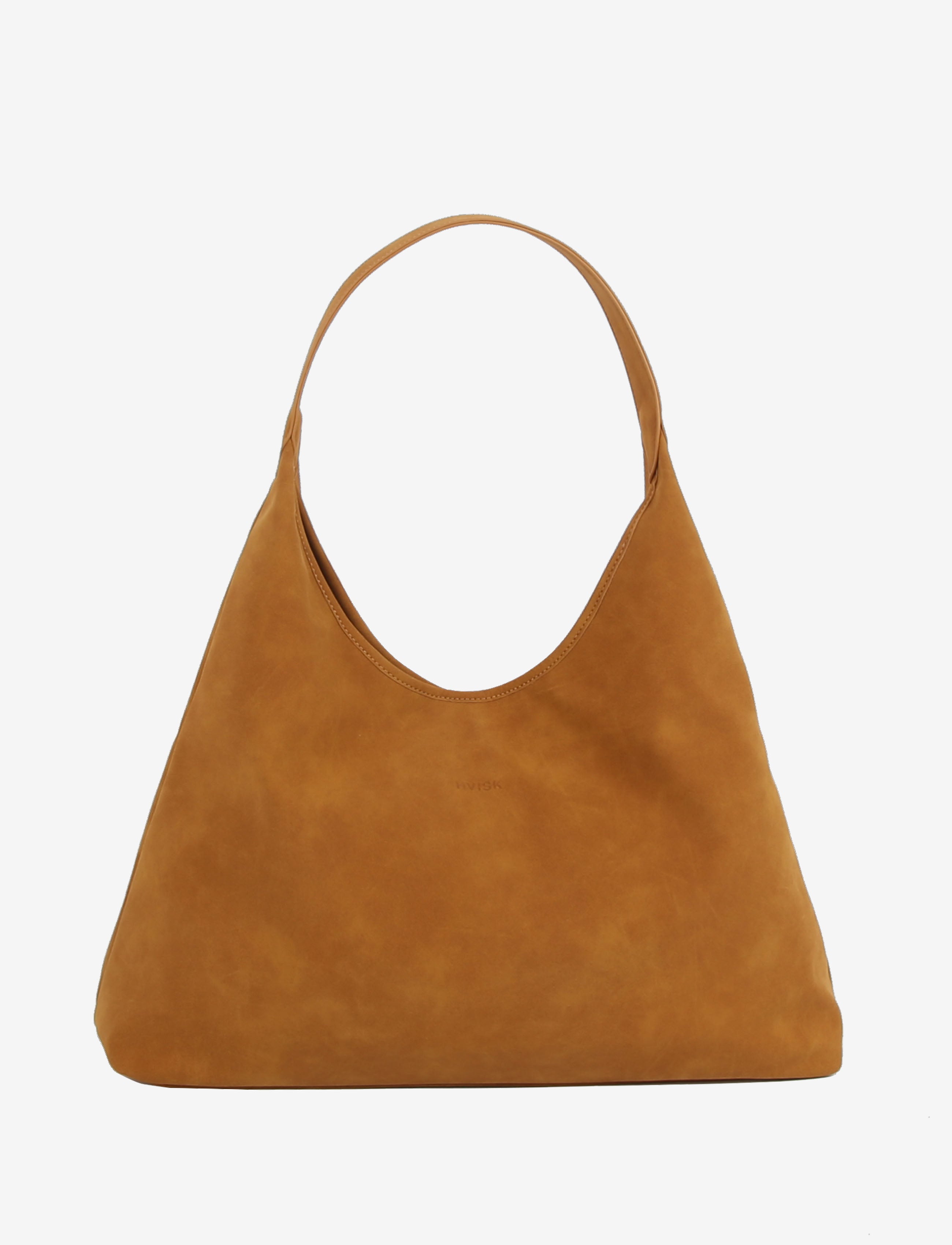 HVISK LOLA BRUSH STRUCTURE Tote Bag 503 Cognac