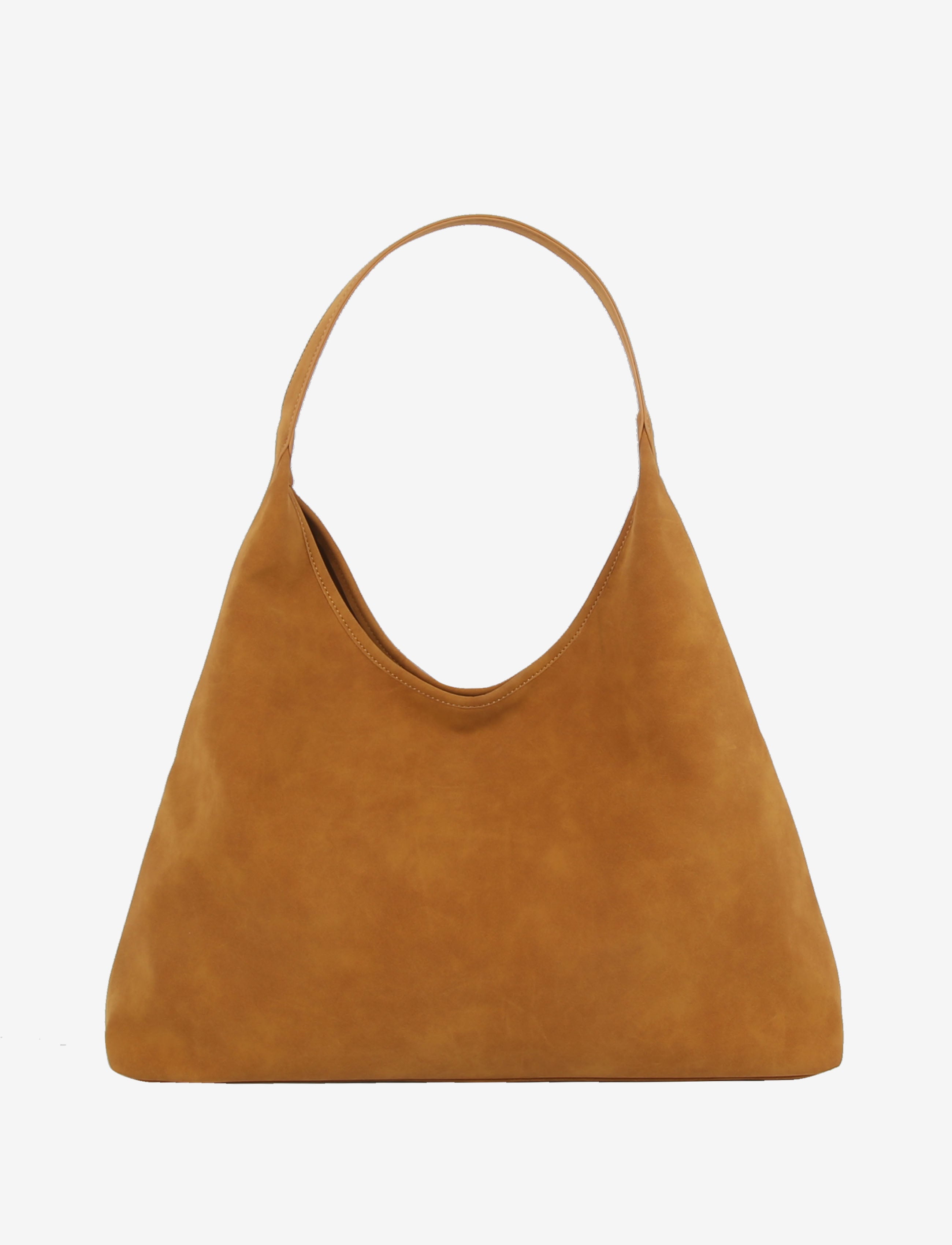 HVISK LOLA BRUSH STRUCTURE Tote Bag 503 Cognac