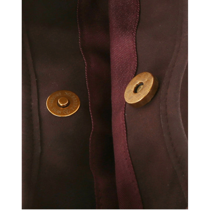 HVISK LOLA BRUSH STRUCTURE Tote Bag 507 Umber Brown