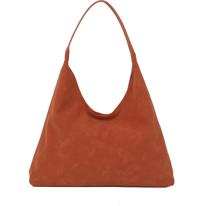 HVISK LOLA BRUSH STRUCTURE Tote Bag 510 Terracotta