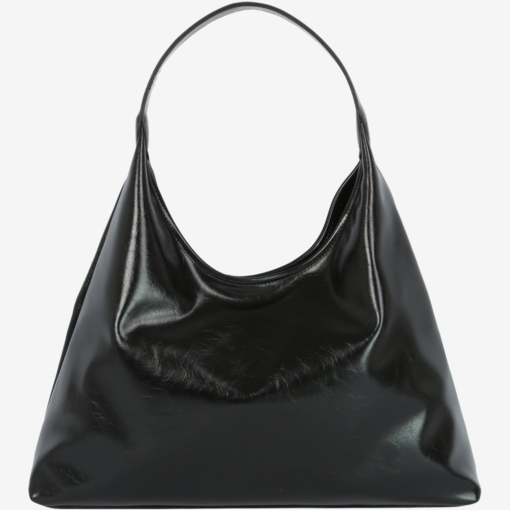 HVISK LOLA LACQUER Shopper 009 Black
